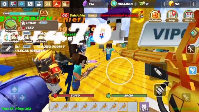 Turning 1 Coin To 1,000,000 Coins in SkyBlock Blockman go смотреть онлайн