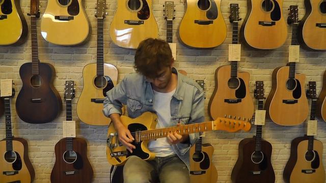 FENDER CUSTOM SHOP TELECASTER VIBRA 2019 LIMITED EDITION BUTTERSCOTCH BLONDE смотреть онлайн