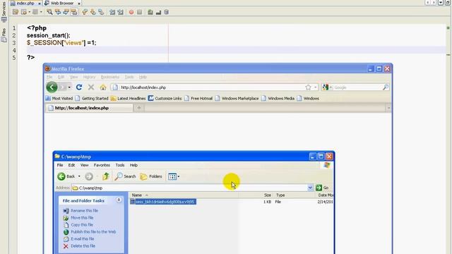 051 PHP from scratch (A-Z) English cookies sessions pt3 смотреть онлайн