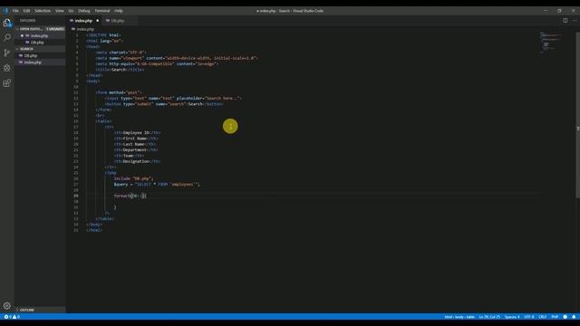 Simplest Search in PHP and MySql with Source Code смотреть онлайн