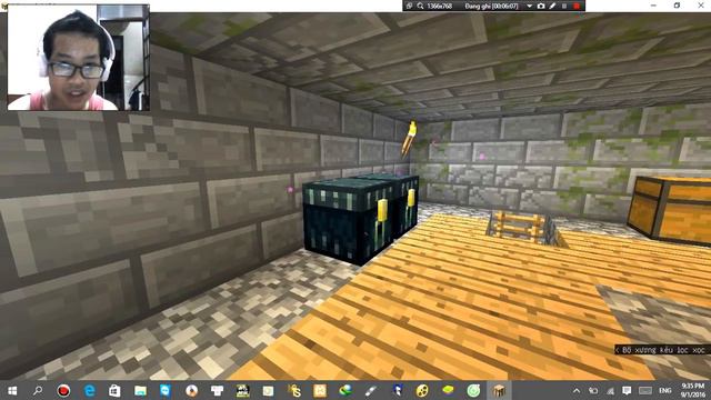 Minecraft :Khám phá kì quan Stronghold (MC 1.10.2) #1 смотреть онлайн