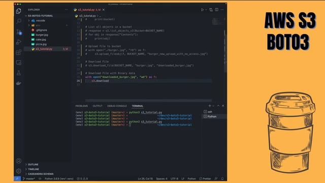 How to Use Python with AWS S3 | Python Boto3 Tutorial смотреть онлайн