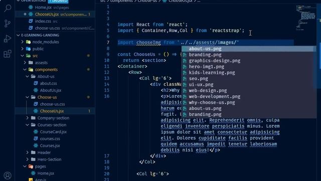 React Online Educational Website Design Tutorial in ReactJs | React.js Tutorial for Beginners смотреть онлайн