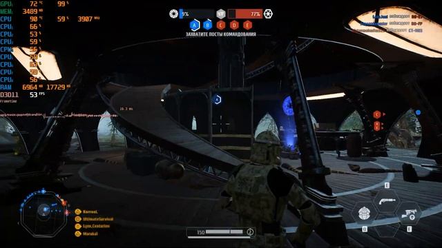 Star Wars: Battlefront II on GTX 1050(DELL G3) смотреть онлайн