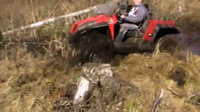 Открытие квадросезона. Жесткие покатушки.