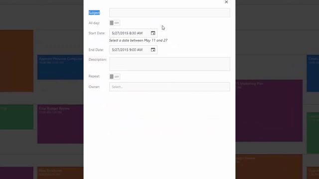 DevExtreme: HTML5 Scheduler - Appointment Detail Form Customization смотреть онлайн