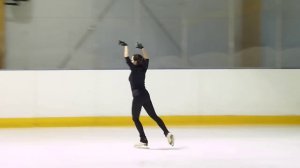 Елизавета Туктамышева, КП на тренировке, ФКР 2017