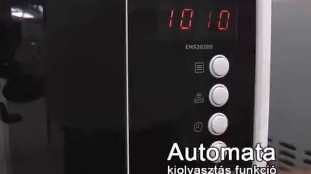 Electrolux EMS 20200 W mikrohullámú sütő Márkabolt смотреть онлайн