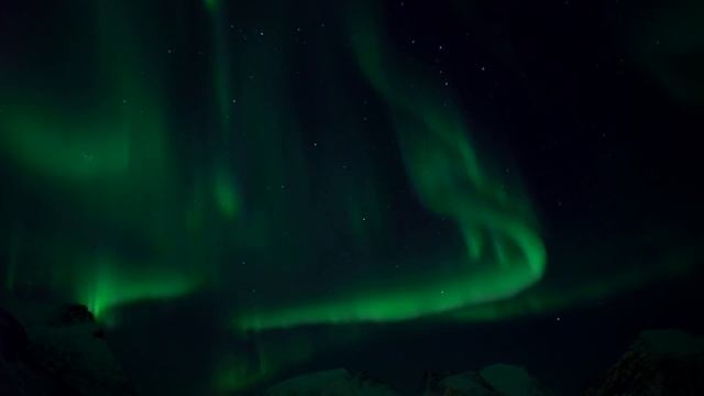 UNDER THE NORTHERN LIGHTS - AURORA BOREALIS REALTIME, TROMSØ NORWAY смотреть онлайн