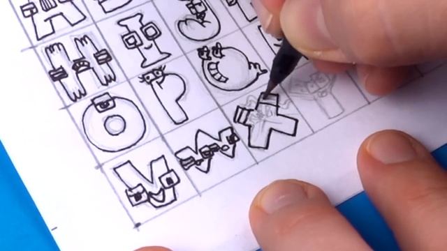 10 VIRAL & CRAZY ALPHABET LORE Transformations PAPER CRAFTS For Fans