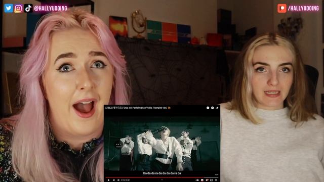ATINY React to ATEEZ(에이티즈) 'Deja Vu' Performance Video (Vampire ver.) ? | Hallyu Doing смотреть онлайн