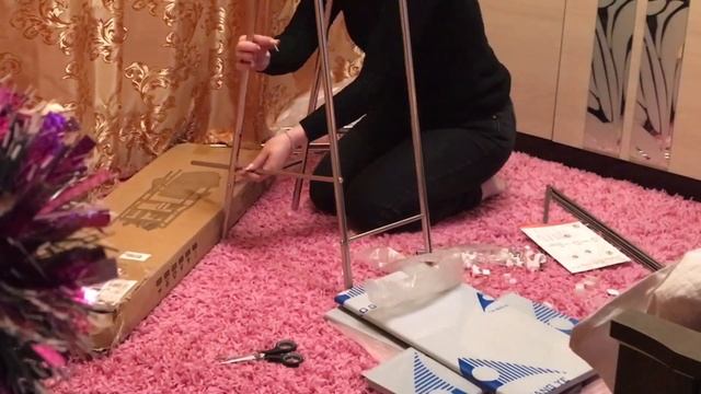 ?Полка для ванной с AliExpress?/Распаковка посылки из Китая/Полка для ванной и туалета???/Обзор смотреть онлайн