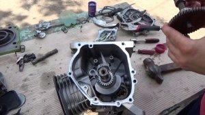 Ремонт двигателя мотоблока Кентавр 7 л.с.  Сборка  бензинового двигателя 170F.  Регулятор оборотов