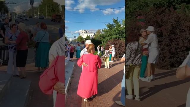 г. Иваново. 30.07.2022.Танцы в центре города смотреть онлайн