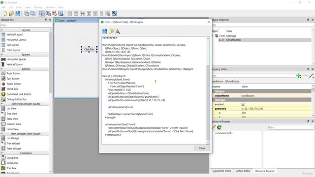 07.eground org 5 Introduction to Pyside6 Designer смотреть онлайн