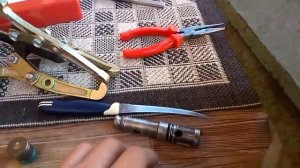 Извлечение сломанного хвостовика из ствола перфоратора