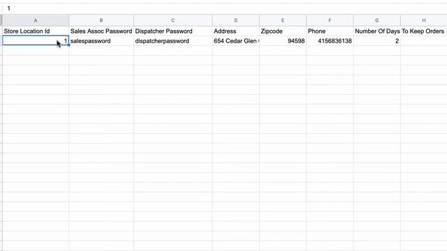 Edit your Curbspot CSV file in google sheets смотреть онлайн