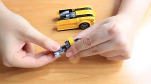 How to make a Lego Transformers Bumblebee (new Camaro version)