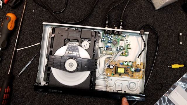 Sony DVD player loading belt replacement смотреть онлайн