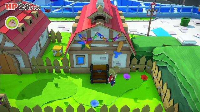 Прохождение Paper Mario: The Origami King #04 - Красные стесняшки смотреть онлайн