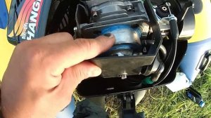 Лодочный мотор hangkai 3.6 2T. Поломки, ремонт, замер скорости.