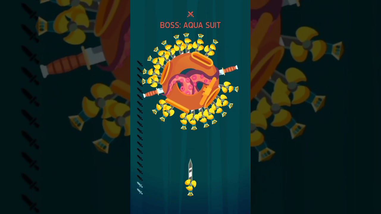 Knife Hit: BOSS AQUA SUIT смотреть онлайн