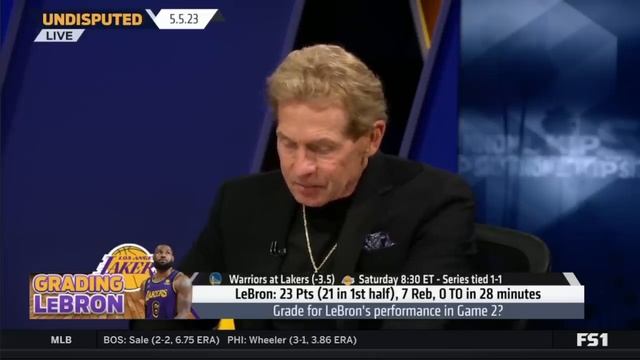 UNDISPUTED | Skip and Shannon react to LeBron's 23 Pts performance in game 2 vs Warriors смотреть онлайн