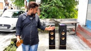 F&D T88X 30000watts OUTDOOR SOUND TEST (POWERFUL MACHINE)BEST TOWER SPEAKER FOR OUTDOOR PARTIES