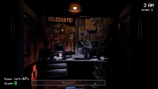 Gameplay: FNAF Night 1 | Dum-dee-dum-dum! смотреть онлайн