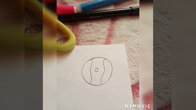 Как нарисовать пончики смотреть онлайн