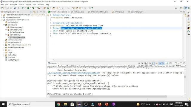 Develop BDD Automation Framework from Scratch | Selenium Java | #StepDefinitionFile #Cucumber #BDD смотреть онлайн