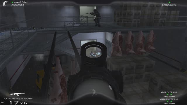 Rainbow Six 3 Raven Shield m11 Meat Packing Plant 2 (Broken Stone) Elite (BIG mod) смотреть онлайн