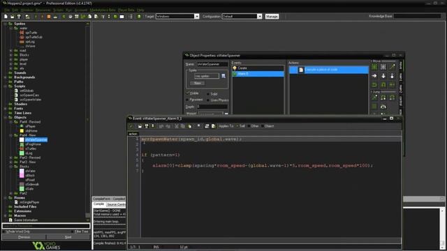 Frogger - Adding Logs and Turtles - Game Development смотреть онлайн