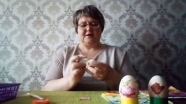 Декупаж пасхальных яиц смотреть онлайн