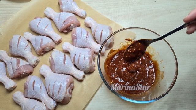 Куриные голени в духовке ? МЕГА ВКУСНО ? ПОТРЯСАЮЩИЙ МАРИНАД Как приготовить КУРИНЫЕ ГОЛЕНИ смотреть онлайн