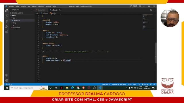 Criar um site em HTML, CSS e JAVASCRIPT de forma simples e rápida. #Aula2 смотреть онлайн