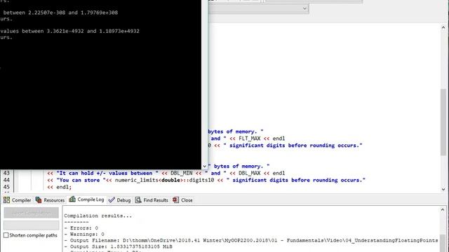 Understanding Floating Points Data-types in C++ смотреть онлайн