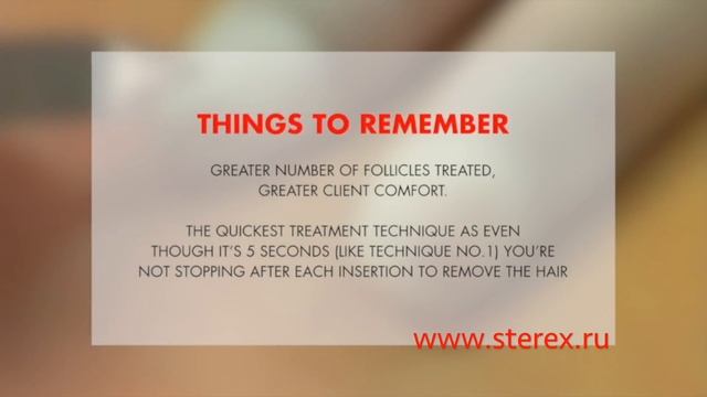 Sterex SX-B Blend Training Video