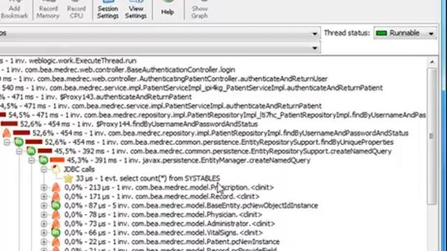 Thread states in JProfiler's CPU profiling views (LowRes) смотреть онлайн