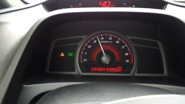Testing VSA in 08 Honda Civic Si FA5 смотреть онлайн
