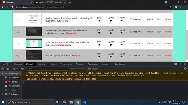 SmartBlog posts delete published unpublished php part #12 смотреть онлайн