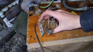 Подсос воздуха на мопеде альфа дельта питбайке