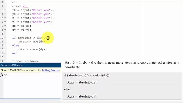 Digital Differential Analyzer (DDA) Algorithm using MATLAB | MATLAB for Mechanical Engineers смотреть онлайн