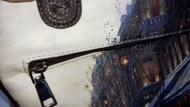 Ремонт женской сумки,деталей нет приходится импровизировать! смотреть онлайн