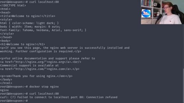Начало работы с docker | Практика | Курс по docker