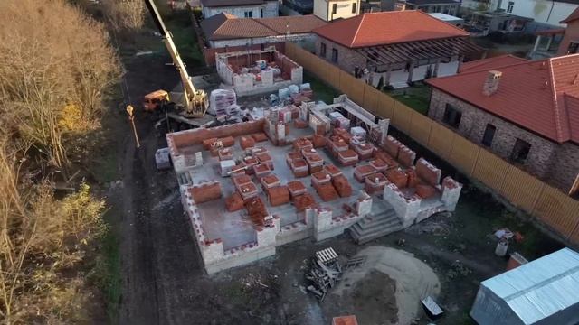 Строительство дома за 3 минуты. Краснодар, Немецкая Деревня смотреть онлайн