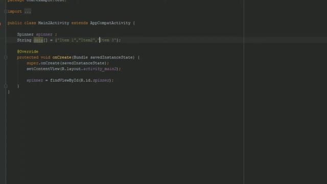Spinner view tutorial | Android studio смотреть онлайн