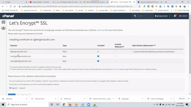 How to activate ssl certificate on cPanel | HTML And PHP Website HTTPS Security || Digital Rakesh смотреть онлайн