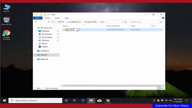 How To Install Java 14 And Set JAVA HOME On Windows 10 смотреть онлайн