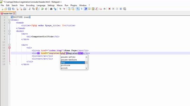 Php With Mysql In Hindi User Registration Part 2 смотреть онлайн